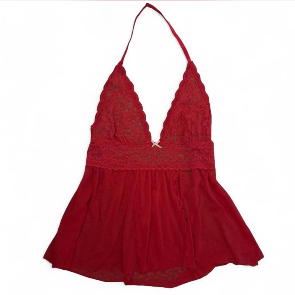 Vintage Victoria’s Secret lace chemise slip top